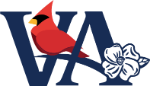 Logo của Virginia Cardinal màu xanh